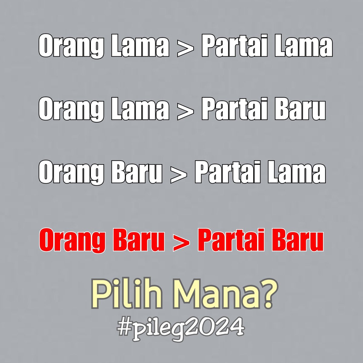 davyratu's tweet photo. Jangan cuma sibuk sama pilpres, pileg sama pentingnya
#pileg2024
#pilegpenting
#jangansalahpilih https://t.co/yi86TTUuf9