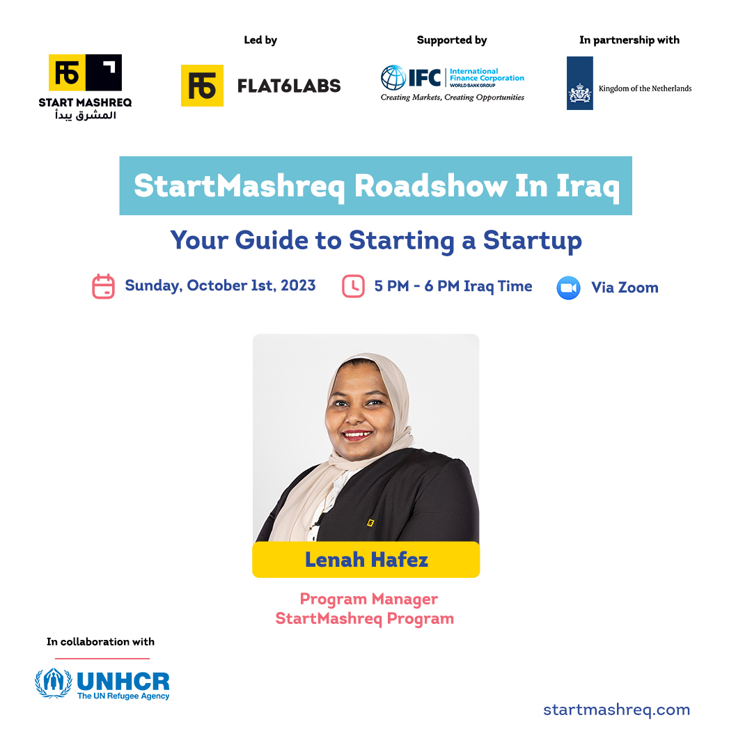 adaiana_lima's tweet photo. Breaking barriers and building bridges! Join us as @IFC_org and @Flat6Labs lead the way in championing refugee inclusion at their upcoming event. Together, we're creating a more inclusive future where everyone has a chance to thrive. 🌟🤝 #RefugeeInclusion #StartMashreq https://t.co/Dqae38bIcs