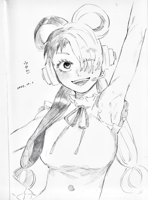 今日の落描き姫ズ ウタちゃんおめでとう