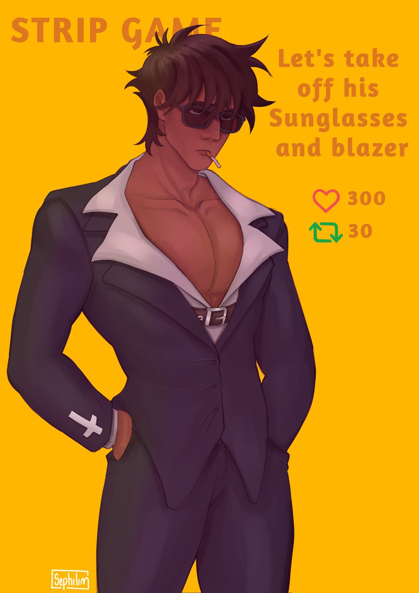 Naked_Sephilim's tweet photo. Seems like fun. And risky at the same time.

#trigun #StripGame #nicholasdwolfwood #wolfwood https://t.co/E1q3O6R858