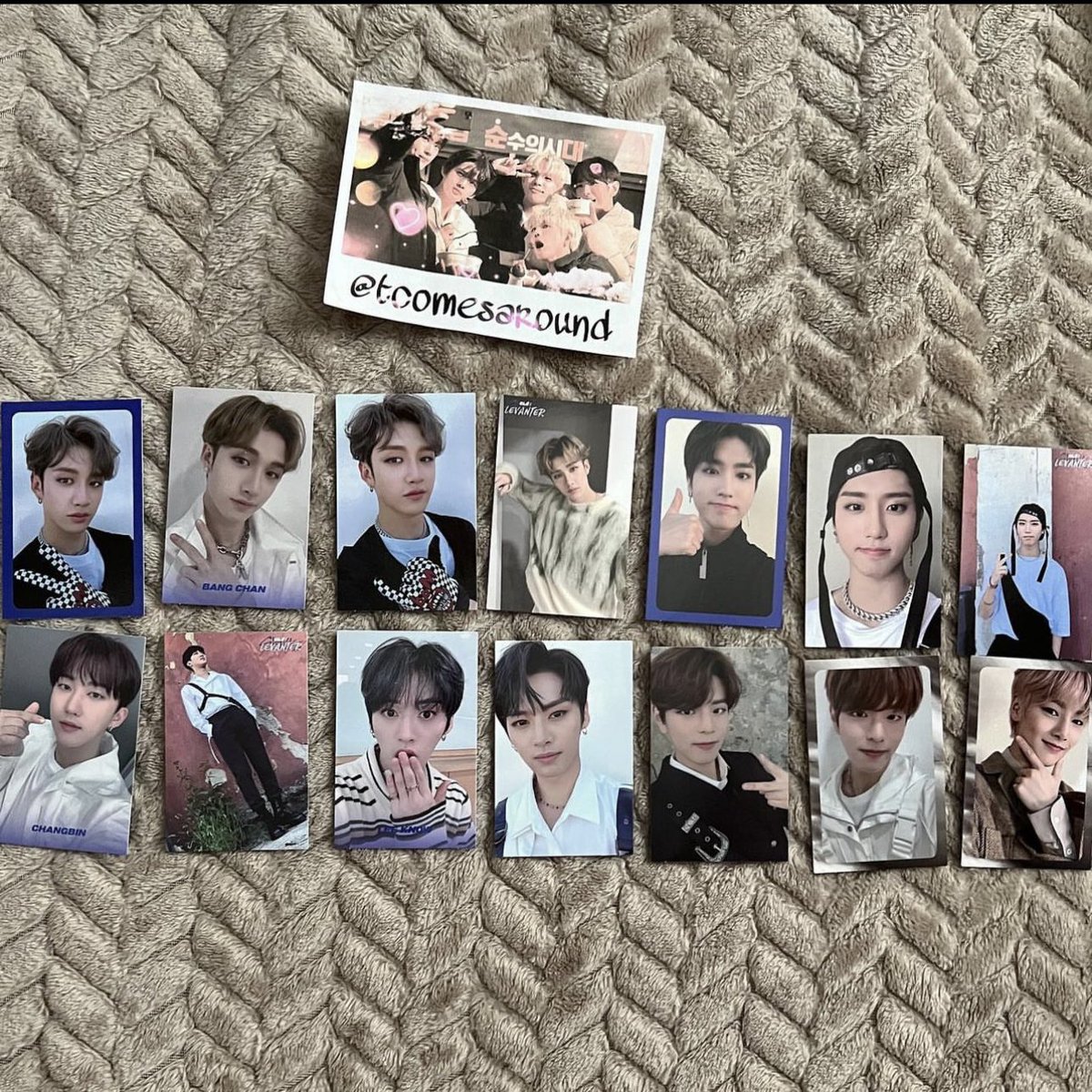 tcomesaround's tweet photo. WTS Stray Kids

Levanter Pcs: $7 each
✅✅✅✅✅✅✅
✅✅✅✅✅✅✅

USA BASED/ PLEASE READ CARRD

#wttstraykids #wttstraykids #straykidssale #straykidssell #wtsskz #skzsell #skzsales Chan, Han, Changbin, Minho, Seungmin, I.N. Stray kids https://t.co/SO91bV5R1f