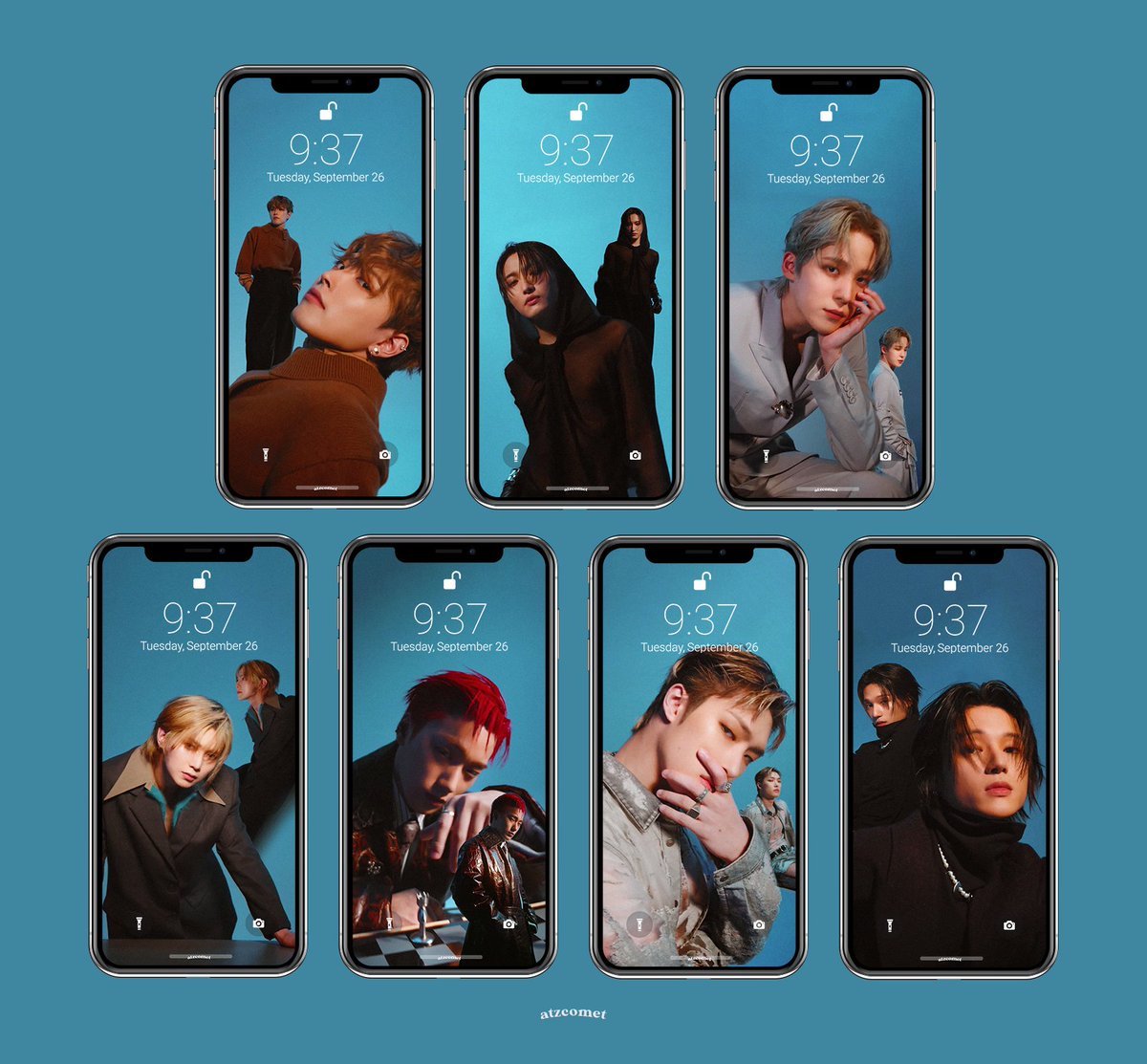atzcomet's tweet photo. #ATEEZ for Elle Singapore October Fashion Film lockscreens ⬇

@ATEEZofficial #에이티즈 #エイティーズ https://t.co/H3uwBuFO43