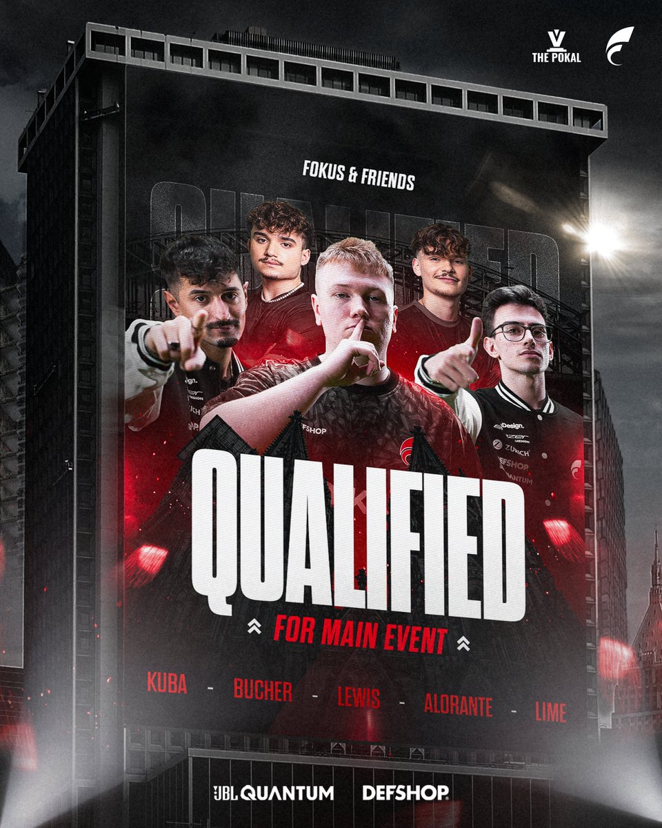 Win des #THEPOKAL Qualifiers 🇩🇪🏆

Unsere FOKUS &amp; FRIENDS Krieger verteilen im Open Qualifier Schellen und ziehen als Sieger in die Gruppenphase von #THEPOKAL ein. GGWP an alle Gegner. #123FOKUS