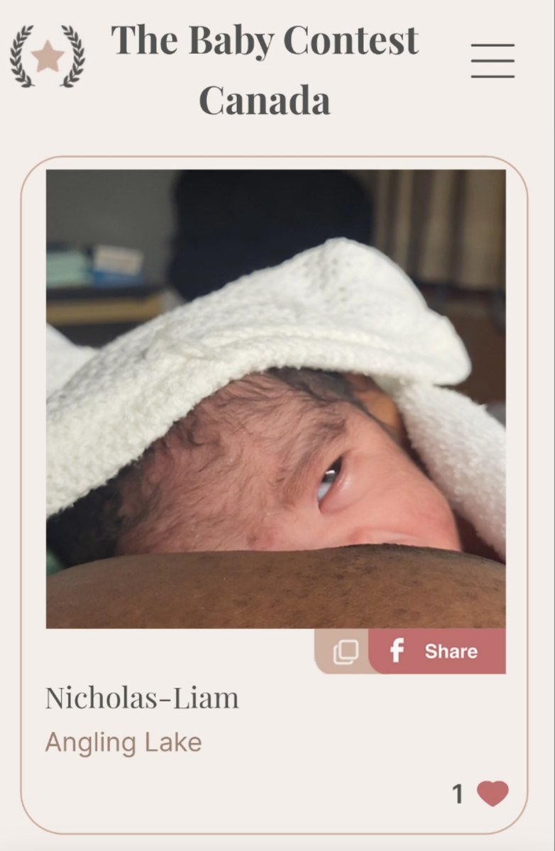 JessicaAyla's tweet photo. Of course NOW I have much better pictures I could use than when I submitted this, but please take a minute to vote for our lil Pear Bear Nicholas-Liam at #thebabycontest #thebabycontestcanada https://t.co/Z0BlBIYtZn https://t.co/QrhU7OXyyx