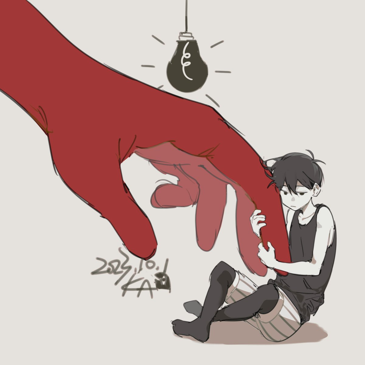 disappearoften's tweet photo. #OMORIFANART 
company https://t.co/nDPELyvB0z