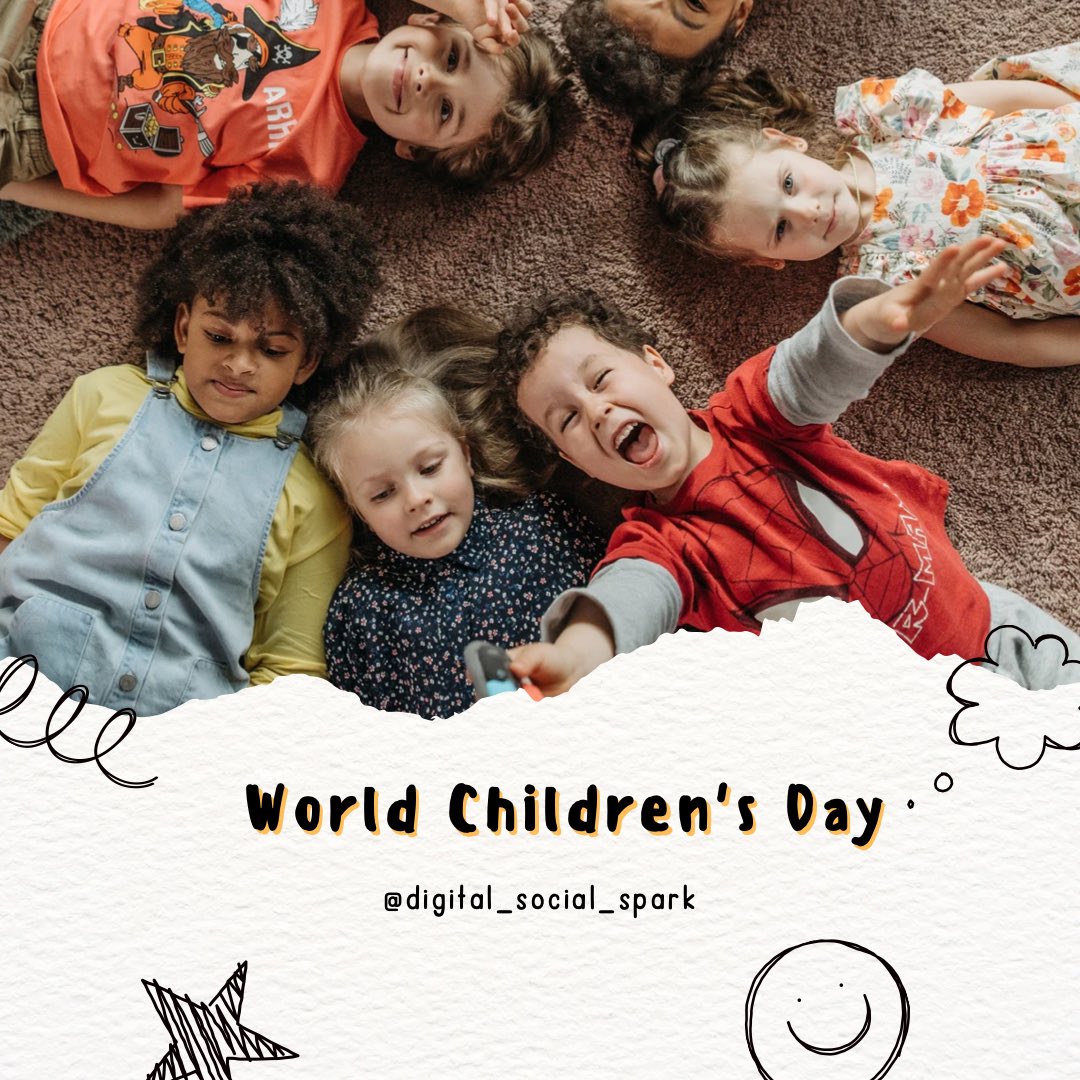 '🌟 Happy Children's Day! 🧒👧 Today, let's celebrate the pure innocence, boundless curiosity, and limitless potential of our little ones. Keep that childlike wonder alive! 🎈💫 #ChildrensDay #Innocence #BrightFutures