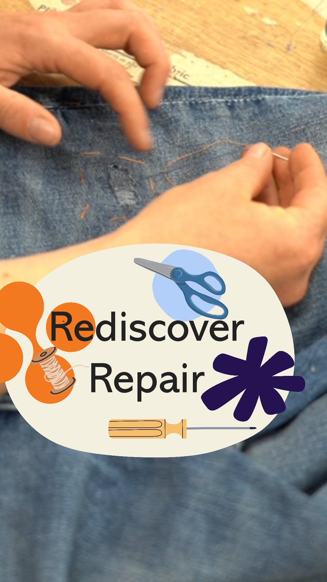 Rediscovery Centre (@rediscoveryctr) on Twitter photo Unlock the art of invisible patching! In this episode of #RediscoverRepair, with support from <a href="/EPAIreland/">EPA Ireland</a>, Arran shows us how to easily mend holes in our loved clothing.
Watch: ow.ly/ABbN50PREaF
We’d love to see any patches you’ve done! Unlock the art of invisible patching! In this episode of #RediscoverRepair, with support from <a href="/EPAIreland/">EPA Ireland</a>, Arran shows us how to easily mend holes in our loved clothing.
Watch: ow.ly/ABbN50PREaF
We’d love to see any patches you’ve done!