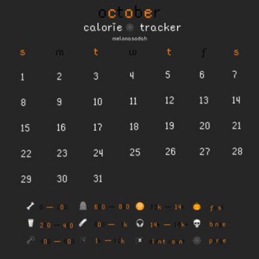 calsyeong's tweet photo. >~ October accountability ~<
spooky trackers : @/melonasodah https://t.co/nC3pj64OgY