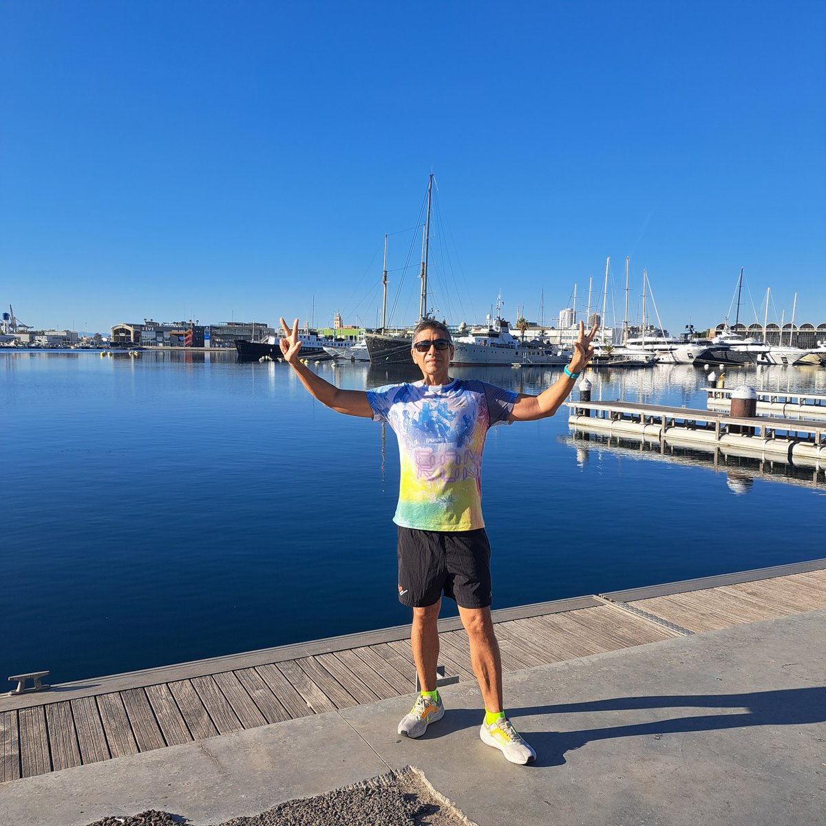 Ayer cumplimos 3 años del #RunEveryDay en los 15 nocturnos de Valencia  y hoy ya vamos por el día 1097, y ni tan mal 😉