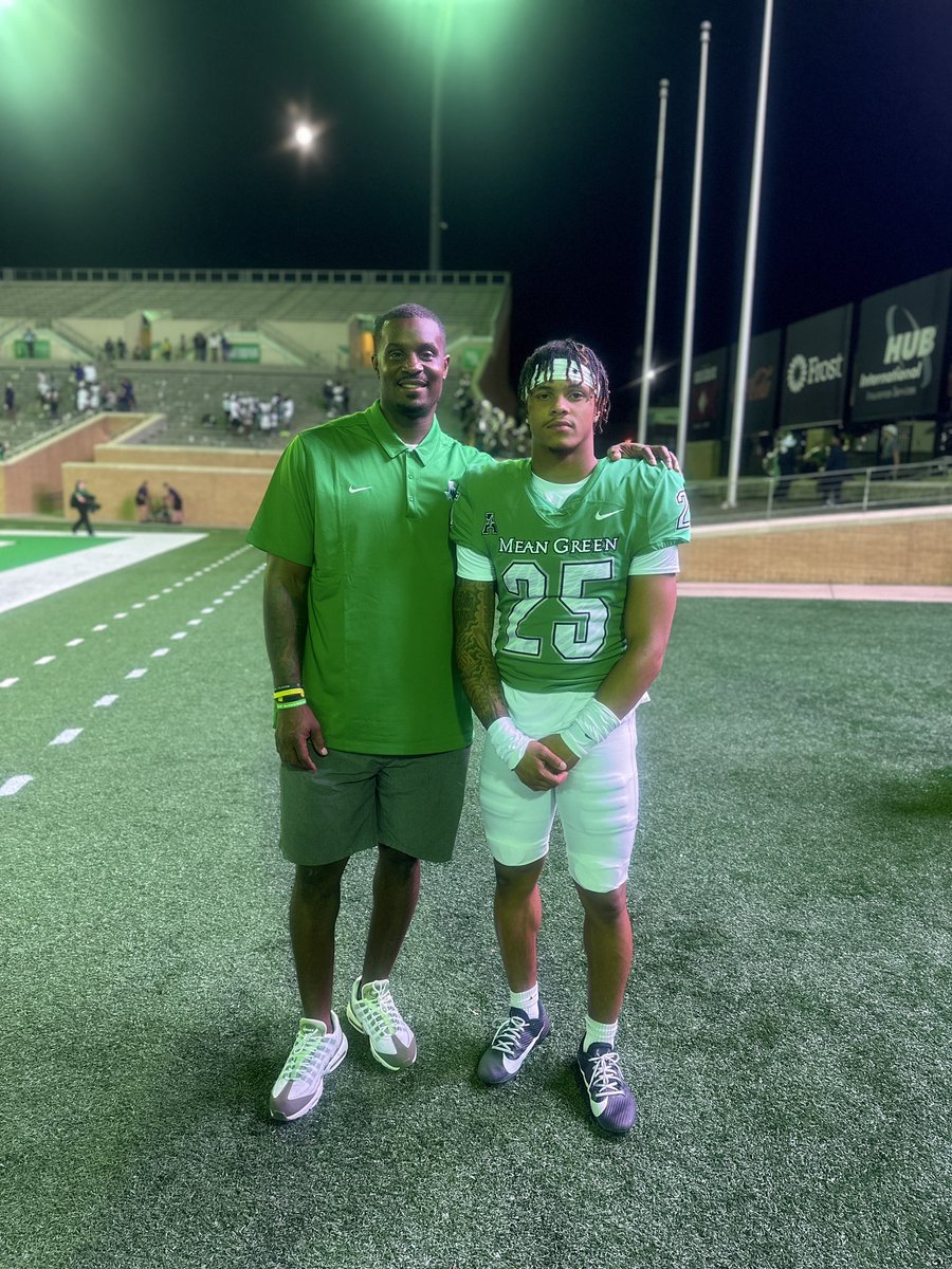 I love to see the growth in Kollin. Each visit is different and special. #BeElite #GMG🟢🦅 #TakeFlightUNT <a href="/KollinLewis11/">Kollin “klew” Lewis</a>