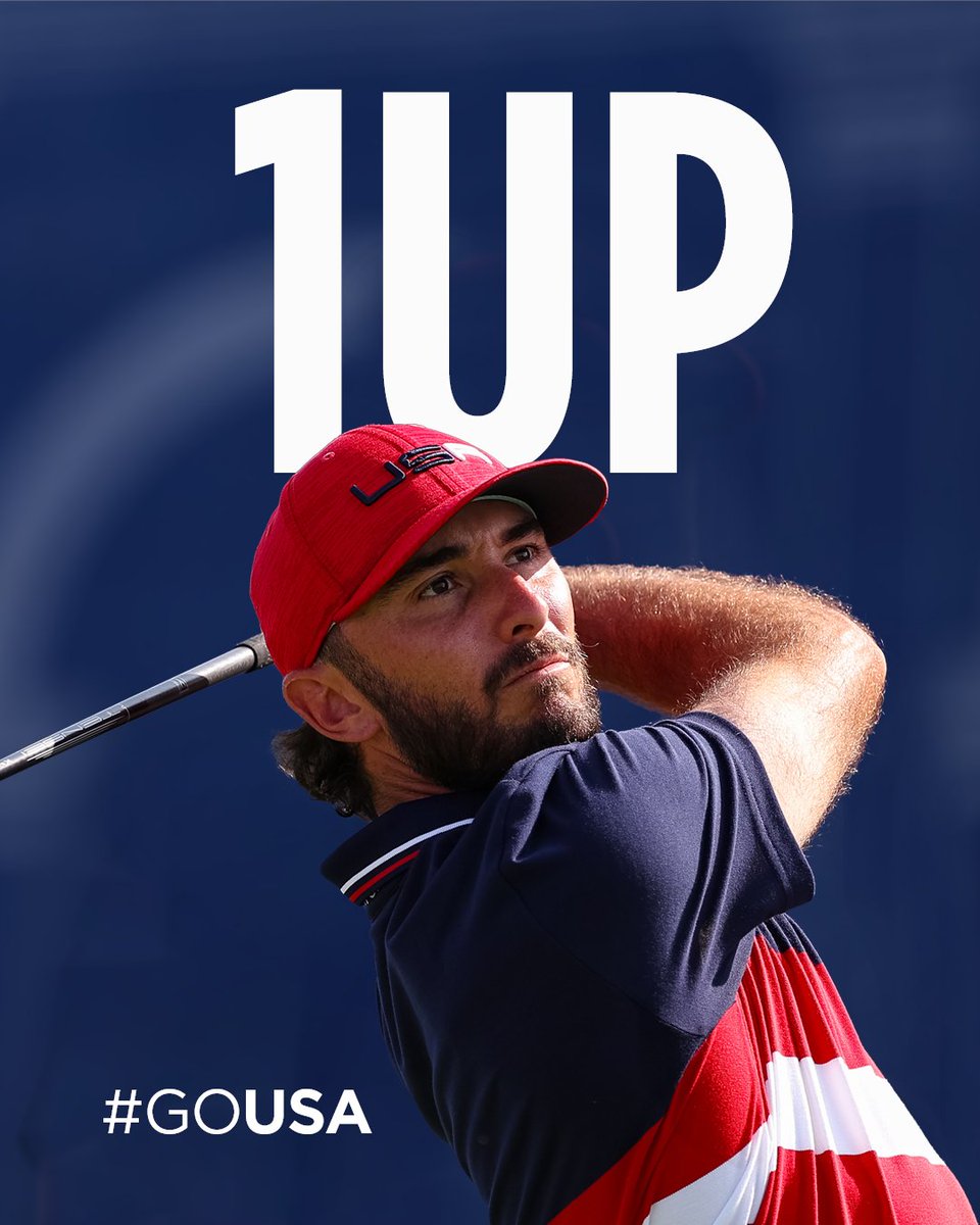 RyderCupUSA's tweet photo. 3-1-1 for his rookie campaign.

#RyderCup | #GoUSA https://t.co/UwSgMVOag0