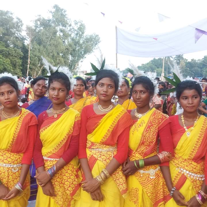 #১১৭দল_নিয়ে_পালিত_হলো_করম_পরব_উৎসব_২৩ইং
স্হানঃডাকবাংলো মাঠ,মহাদেবপুর,নওগাঁ রাজশাহী 
আয়োজন:জাতীয় আদিবাসী পরিষদ কেন্দ্রীয় কমিটি