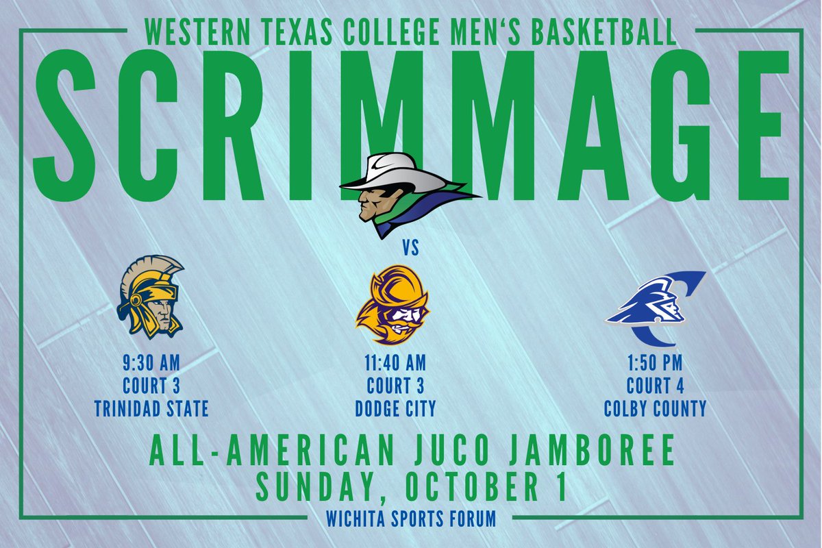 Westerner Men's Basketball Scrimmage 🤠 All-American JuCo Jamboree 🏀 🏟️ Wichita Sports Forum 📍 Wichita, KS