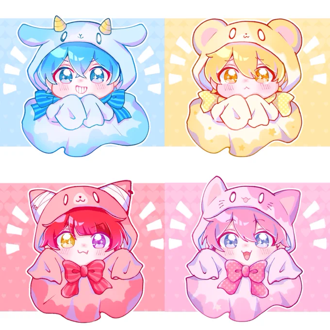 お菓子くれなきゃ👻🩵🩷💛❤️  #すとぷりギャラリー