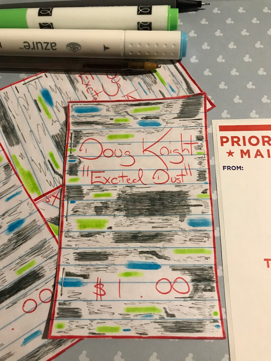 doug_knight_'s tweet photo. #DougKnight #ExcitedDust #PrivatePressRecords #Writer #NonfictionWriter #BicCristal #BruynzeelHolland #AzureRoyalLangnickel #Creatology https://t.co/qZX2iFbuy2