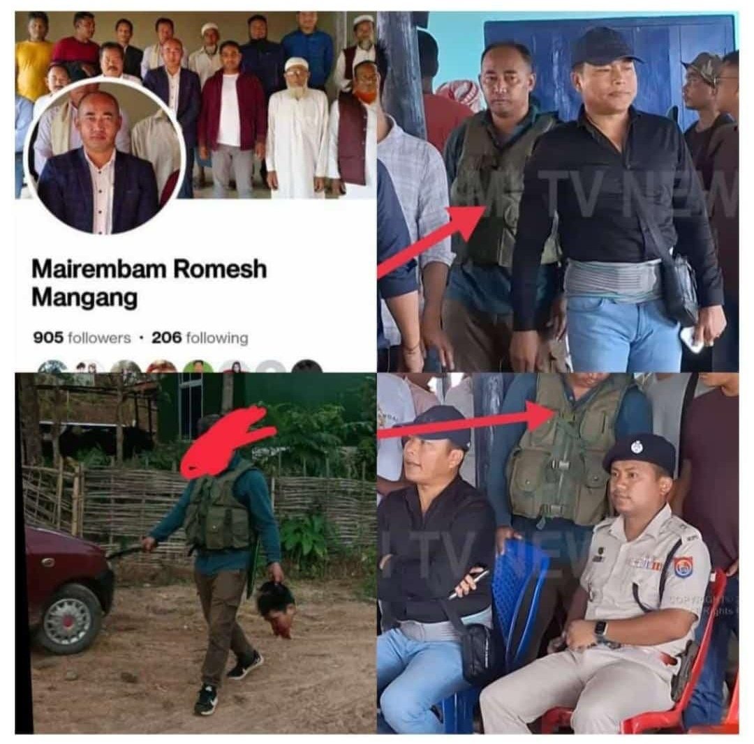tuicyneoo's tweet photo. @Tamal0401 @Tamal0401 Sir, the main accused of the killer of our brother David Thiek is still on the loose,
Name- Mairembam Romesh Mangang
He is seen with @manipur_police
Hello @manipur_police,  where is Mairembam Romesh Mangang? https://t.co/HWglXykVOp