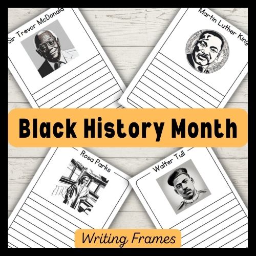 Write about famous Black figures from our history:
theprimaryresourcerack.com
#BlackHistoryMonth #blackhistory #historyteacher #pshe #primaryeducation #primaryteacher #teach #teaching #teacher #teachersfollowteachers #primaryresources #teachingideas #teachersoftwitter