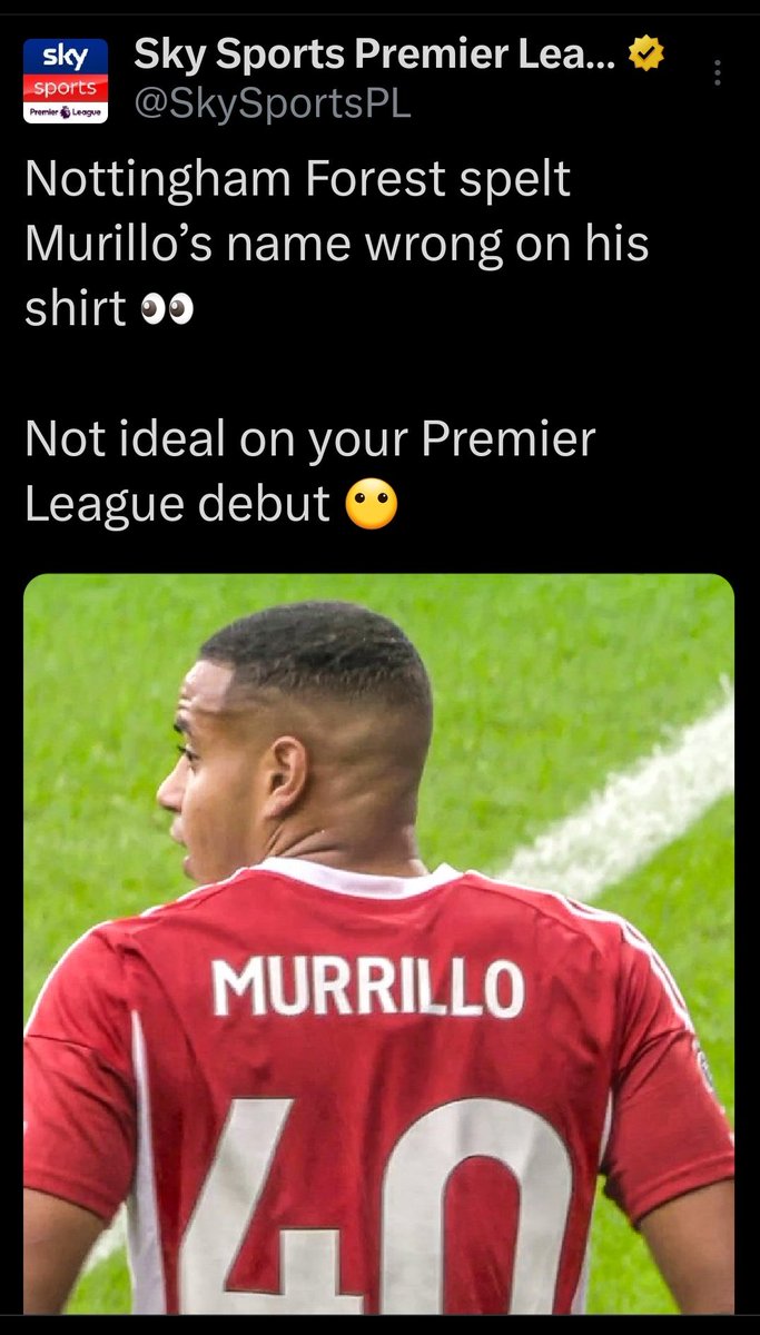 'Show me the way to spell Murillo...'