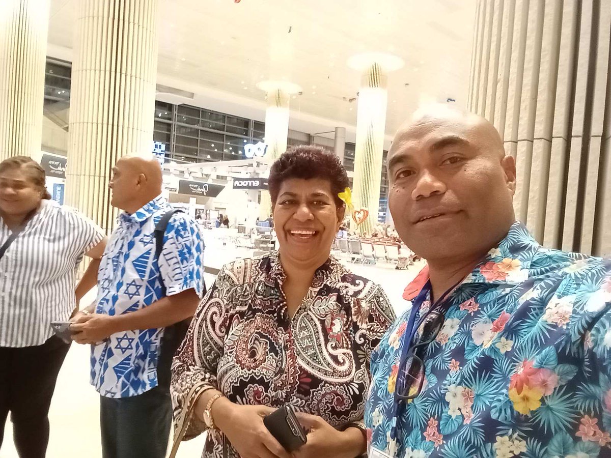 RaphaYavala's tweet photo. We meet again different Country and different work environment. Ben Gorian International airport. https://t.co/mpVkmtseeF