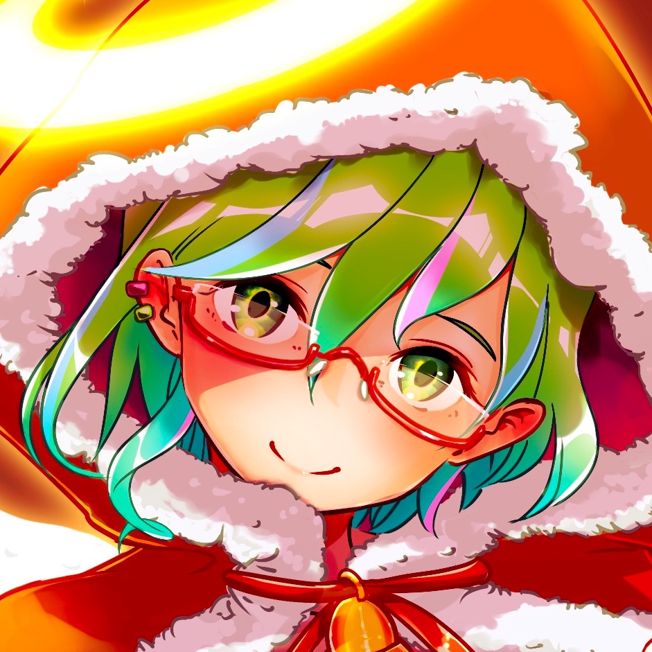 #メガネの日
眼鏡は、最初に自覚した好きな属性です。 