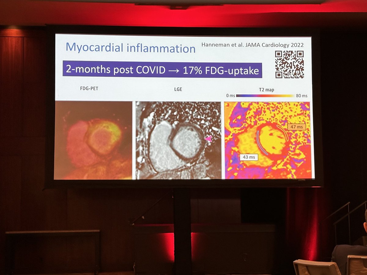Cardiac Imaging in COVID-19 Myocarditis/Cardiomyopathy: Current Evidence and Future Directions). CMR and PET have a role in studying acute and chronic CV injury after COVID-19. #CVNuc @KateHanneman @imagingtoronto ⁦@UofTMedIm⁩