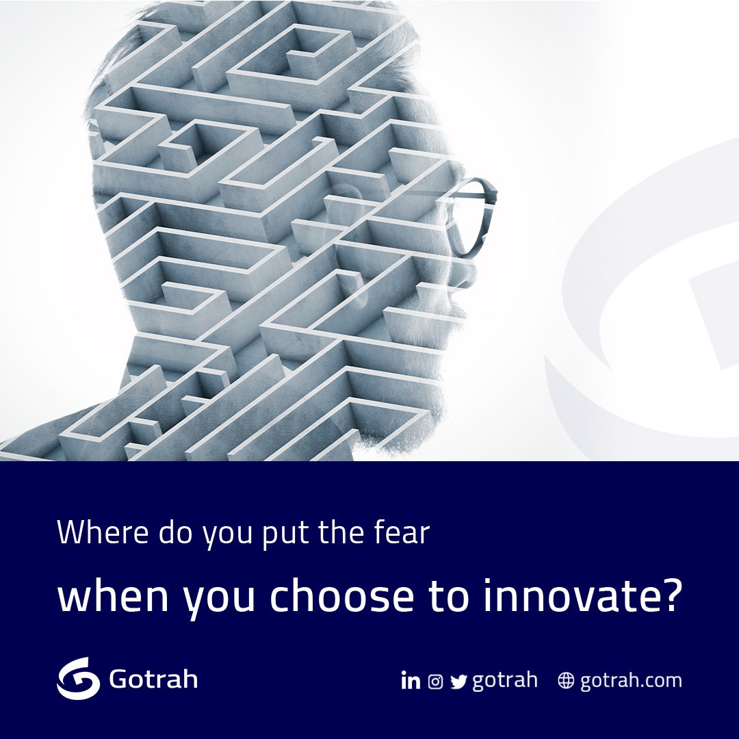GotrahVentures's tweet photo. Fear and innovation don't meet, but one may appear before the other
If fear appears first, it will be tough for the individual to innovate, so put the fear aside and join #Gotrah Startup Studio. We are very interested in hearing your story and innovation

#business #startupstudio https://t.co/XZT9YutY7A
