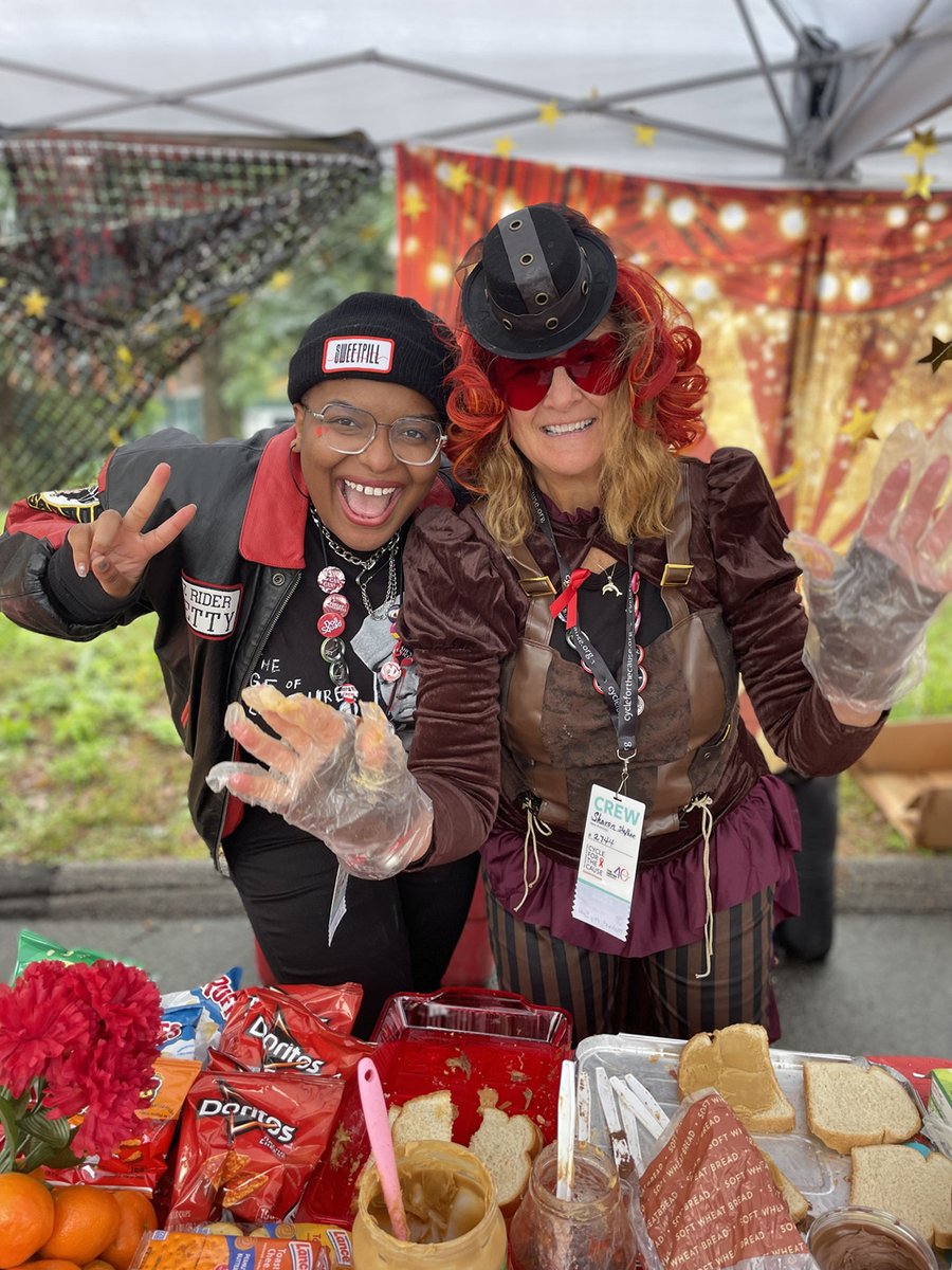 LGBTCenterNYC's tweet photo. The #CyclefortheCause Riders are close to completing the 275-mile bike ride...but first, rest stop breaks! LShoutout to Crew for the incredible support. Thank you all for your hard work this weekend. We appreciate you so much ❤️.

Learn more: https://t.co/nYOHnYINou

#C4C2023 https://t.co/TixeiT7sh3