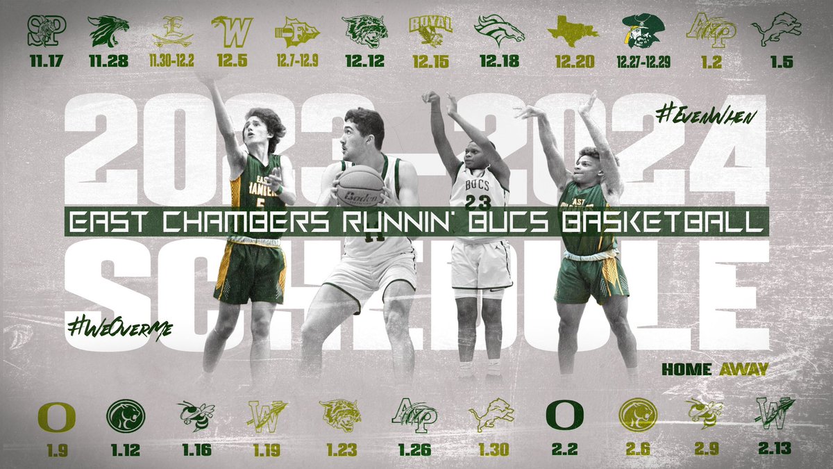 ECRunninBucs's tweet image. 🚨🚨Your 23-24 Runnin Bucs Schedule 🚨🚨

#evenwhen #DTA #Weoverme

@hoopinsider @MikeSanchez2 @Tabchoops @STBA_TX @AGGraphics409