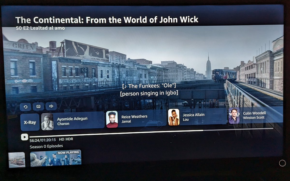 czarohm's tweet photo. The least American movies can do is to make research on diversity and inclusion while trying to project Nigeria in their schemes, #TheFunkees are Afro rock group, but this particular track is a mix of Yoruba but was labeled wrong, identity is an issue which must be respected... #TheContinental