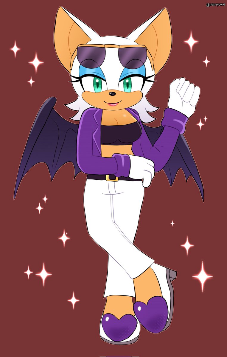 rouge the bat~ 🦇🤍