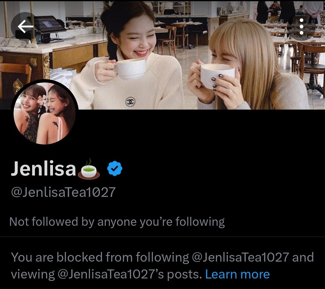 JenLisa24ever's tweet photo. Just wow, you really blocked me just because I was saying my opinion? 🤣 https://t.co/rVf4mYssLB
