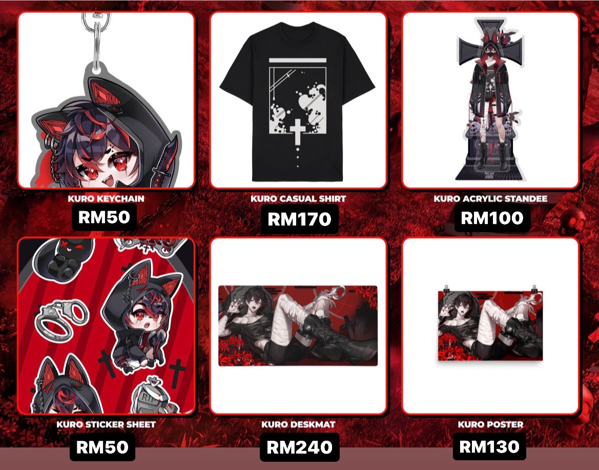 minholovebots's tweet photo. [Personal Group Order MY 🇲🇾]
K9 Kuro Vshojo Debut Merch 

- DM if interested! 
- Serious buyer only 🌸 

Your RT is appreciated! 🙇🏻‍♀️
@pasaranimeMY #pasaranimemy @aimxnism @dazaiwaoi @onewishaday_ps @nadsenpaidayo @gojoujikan @fluffshhhi @Luce_onice @lucelittleshop https://t.co/Tjwh1djcv0
