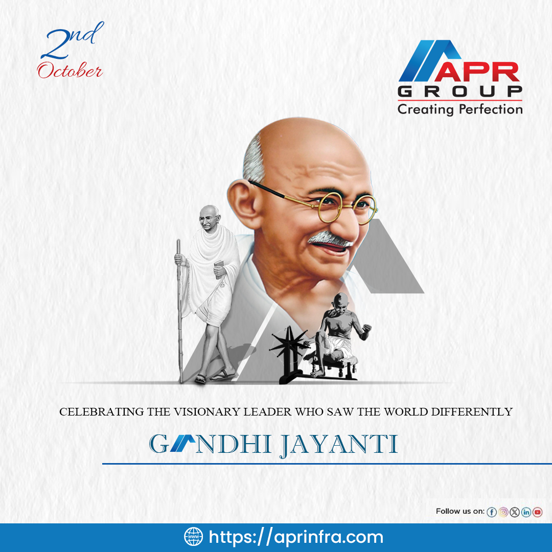 AprProjects's tweet photo. May the Legacy of Truth Continue to Illuminate Our Path.
.
#APRGroup #AprInfra #APR #APRProjects #Hynora #crystal #goldenleaf #higheria #Apreterno #Hillside #Grandio #AprNature #gandhijayanti #MahatmaGandhi #mahatmagandhijayanti #2october #FatherOfTheNation #gandhijayanthi2023 https://t.co/nHAsoJrWd4