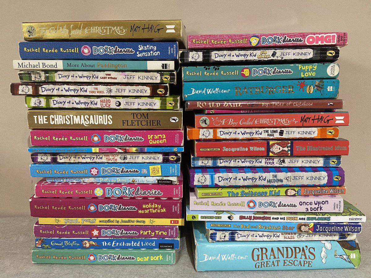 A lovely donation of books collected from a friend. The children at @Little_Gonerby will love reading these. We are blessed with such a supportive community. @MrHawkinsHT @InfinityAcad #readingcommunity #primaryschool #loveofreading