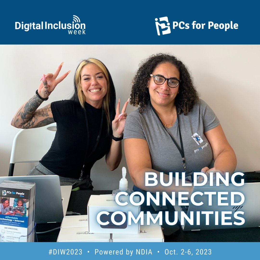 Tomorrow marks the start of this year's #DigitalInclusion Week! 💻🌐 #DIW2023 brings together organizations, advocates, and communities to promote #Digitalnclusion. Read more at hubs.la/Q023R7dh0 and please RT to help us raise awareness! #DigitalEquityNow CC: <a href="/netinclusion/">NDIA</a>
