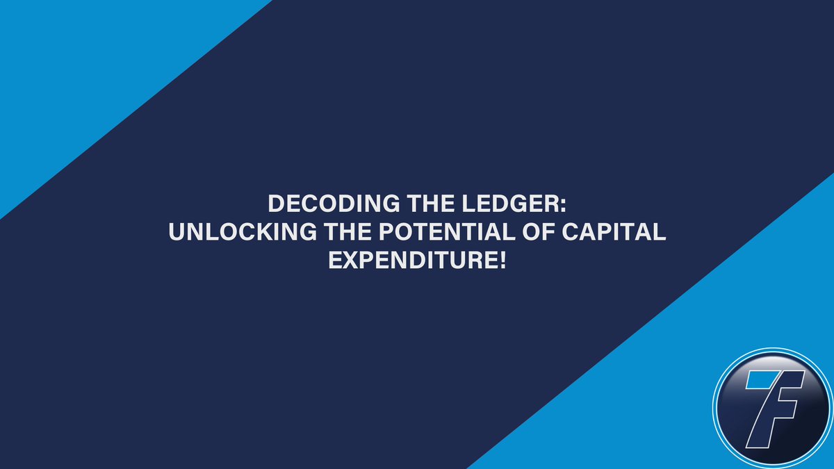 🚀 New Blog Release! Dive deep into #CapitalExpenditure with 'Decoding The Ledger'. Get insights that can transform your business financials!

🔗 carlfordaccountancy.biz/decoding-the-l…

#BusinessFinance #CarlFordAssociates