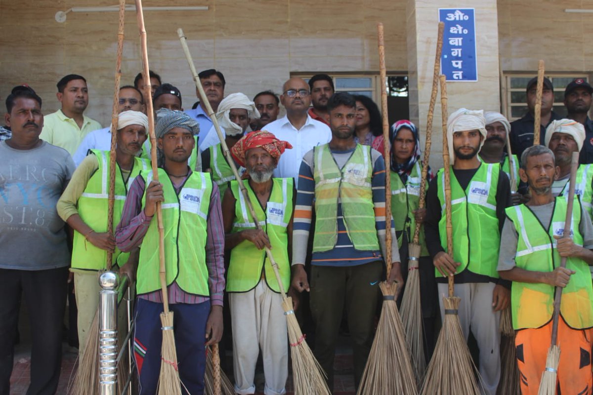 औद्योगिक क्षेत्र के प्रशासनिक भवन के हुए जीणोद्धार का किया निरीक्षण।