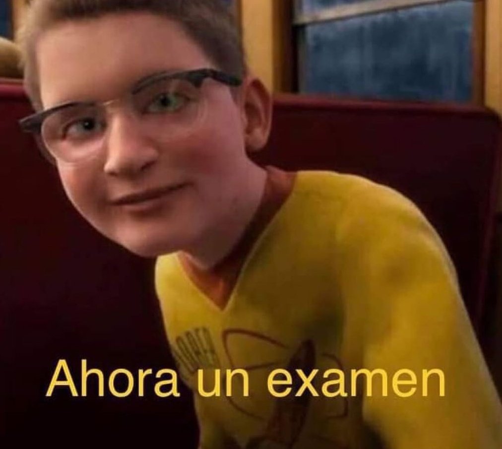 el profe después de pasar las diapositivas como si fuera historia de ig:
