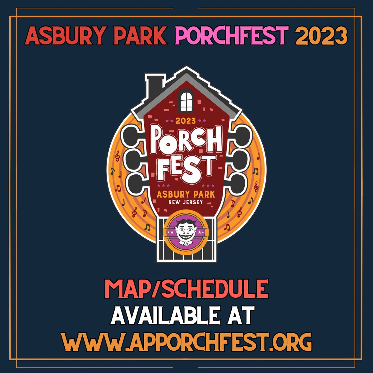 Have fun today! 🥳

Tag us at #AsburyParkPorchFest or <a href="/apporchfest/">apporchfest</a>!

#AsburyParkPorchFest
