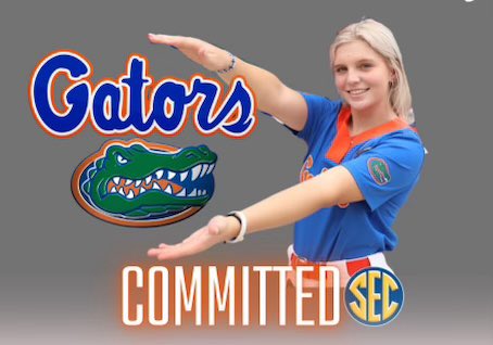 I am so grateful to annouce my commitment to the University of Florida!! Thank you so much @GatorsSB for this incredible opportunity. I am BEYOND excited!! #GoGators 🐊 🧡 💙 @_TimWalton @Coach_AT @Unity18uJohnson @LOLHSathletics