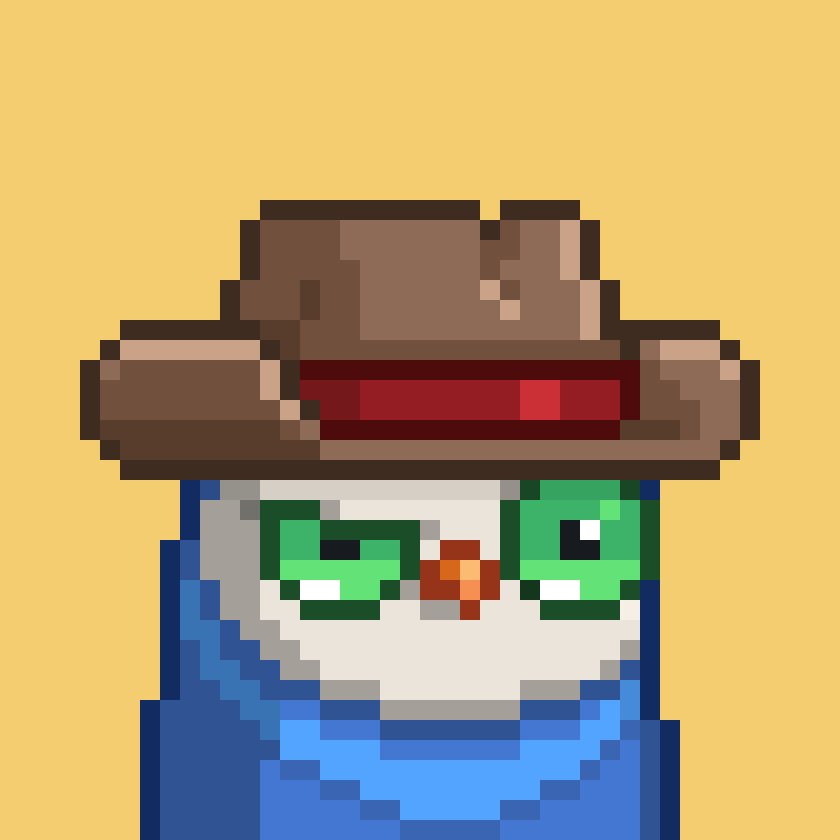 opensea's tweet photo. cowboy hats