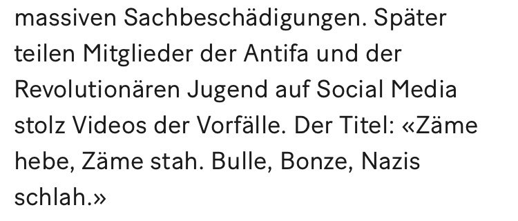 MBattiger's tweet photo. Ein weiterer #SRG-Mitarbeiter, der hinter dem #Linksextremismus steht und ihn offen unterstütz. #DominicDeville @gangdeville @SRGSSR @srfnews @SRF https://t.co/eLIh4wCQua