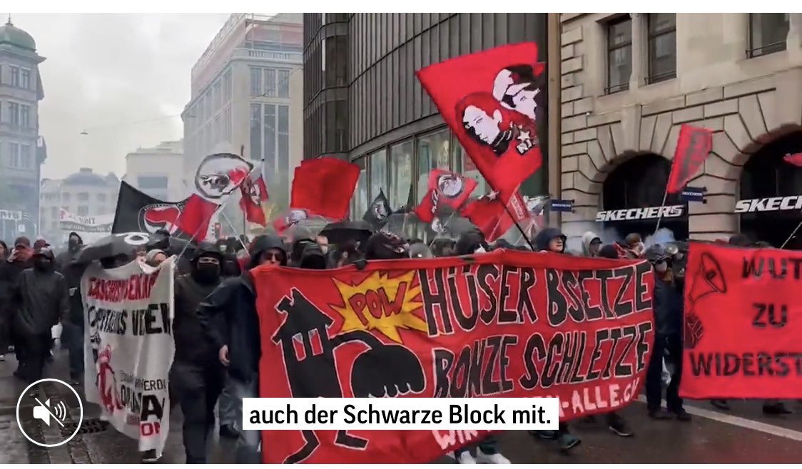 MBattiger's tweet photo. Ein weiterer #SRG-Mitarbeiter, der hinter dem #Linksextremismus steht und ihn offen unterstütz. #DominicDeville @gangdeville @SRGSSR @srfnews @SRF https://t.co/eLIh4wCQua
