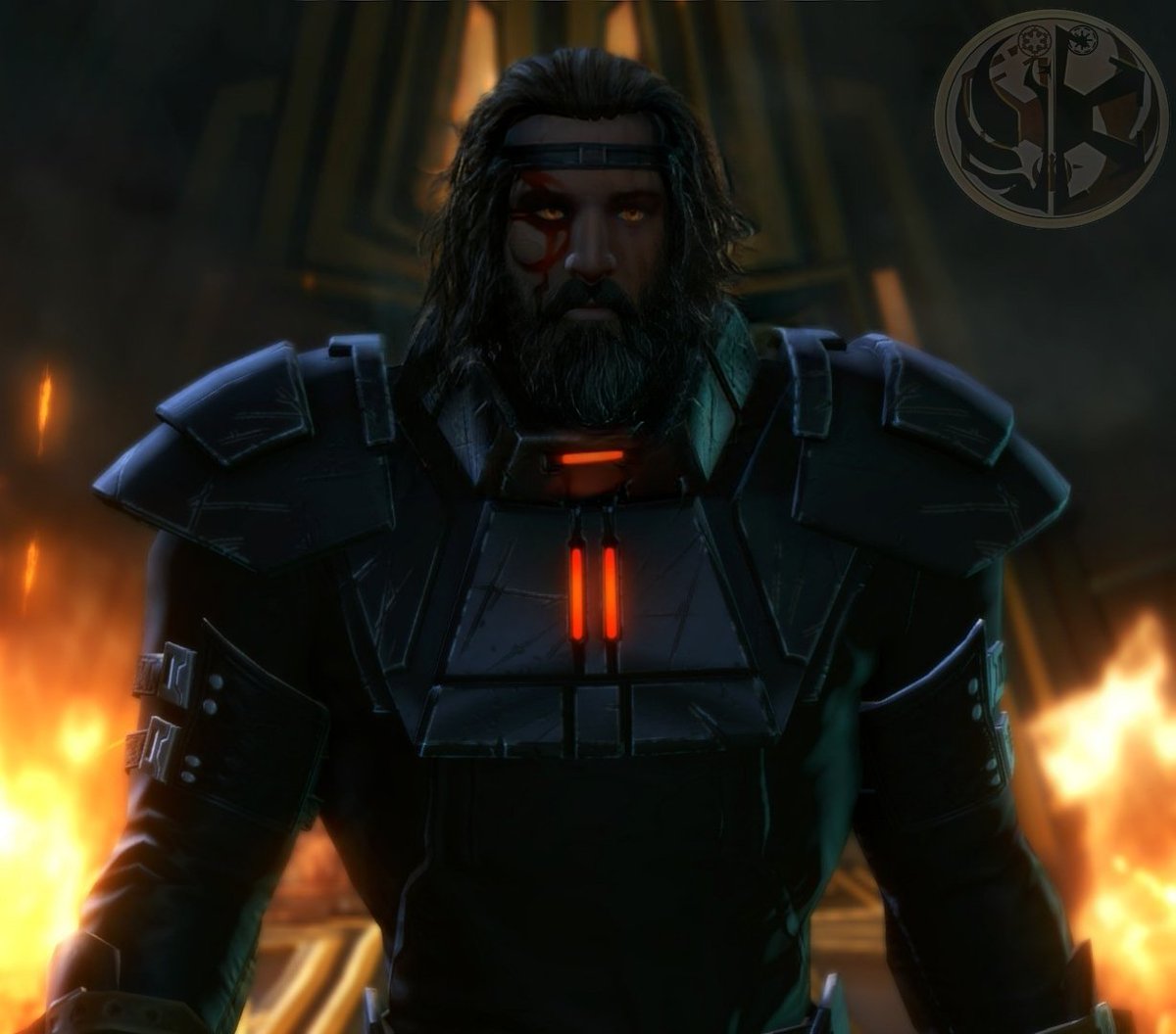 mordorgeist's tweet photo. For those who have followed my #swtor posts these past few years, you have heard of Mor'du Beorn. My First #SWTORRP Toon on SS that I made for @order_eternal (photo was edited for me). I'll explain in the comments how I came up with the name. Now #BaldersGate3 I did something! https://t.co/8X6UktliGS