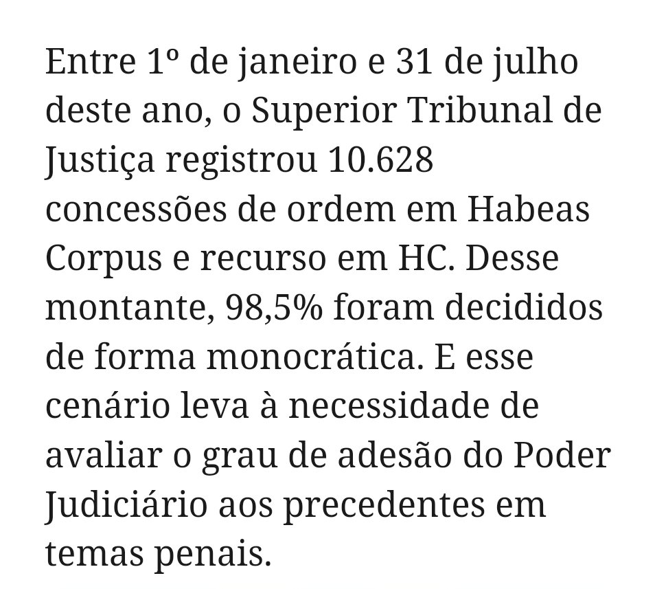 HoldenMacedo's tweet photo. Olha aí @gustalmribeiro, depois a culpa pelo "congestionamento" das sessões de julgamento dos Tribunais é do Defensor ou do advogado, e não dos Juízes que teimam em não cumprir a diretriz jurisprudencial em nosso sistema de precedentes. 🧠👈 #mindblowing #prarefletir https://t.co/Ya6SvHL1aJ