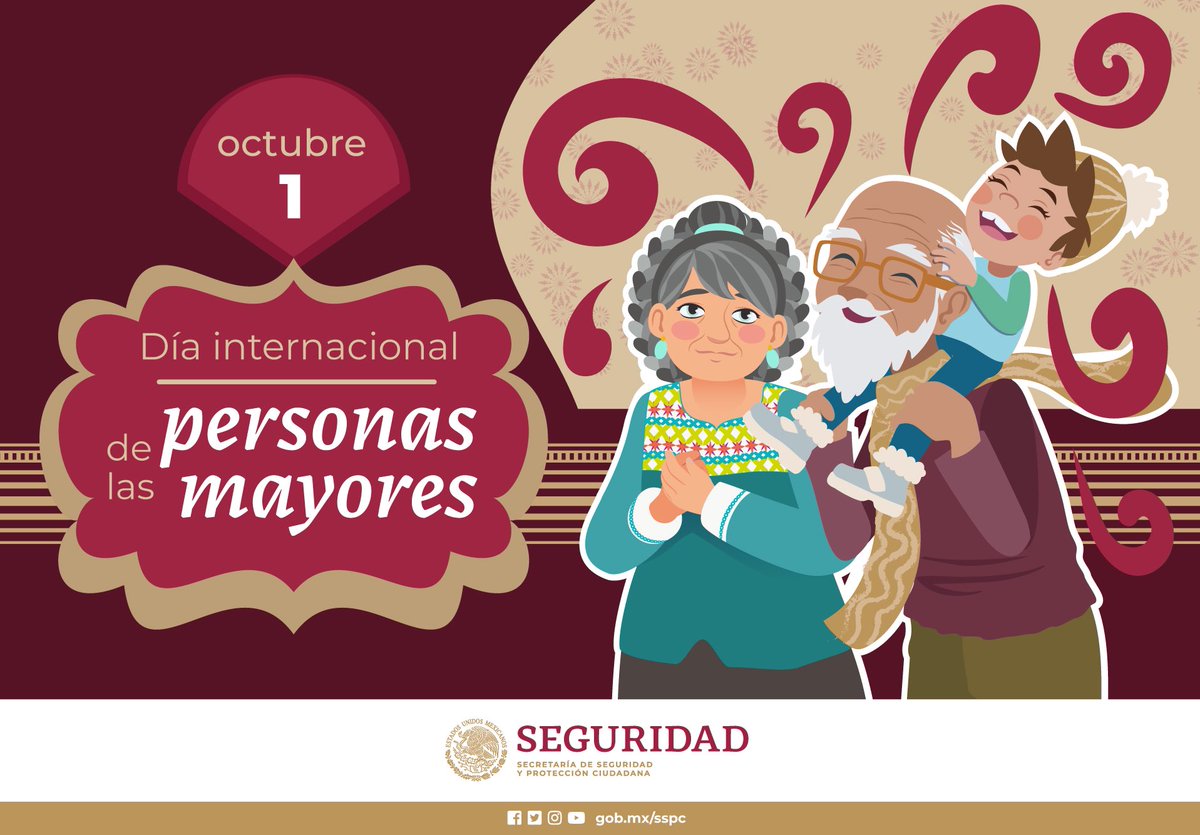 El Día internacional de las personas mayores 👵🏻👴🏼 nos sirve para reflexionar sobre la importancia de respetar sus derechos.