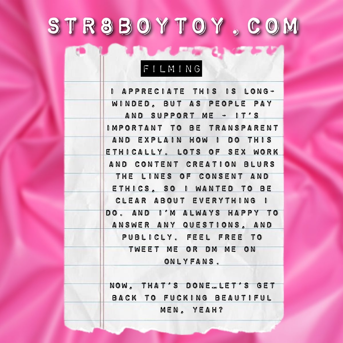 STR8BoyToy 💖 tweet media