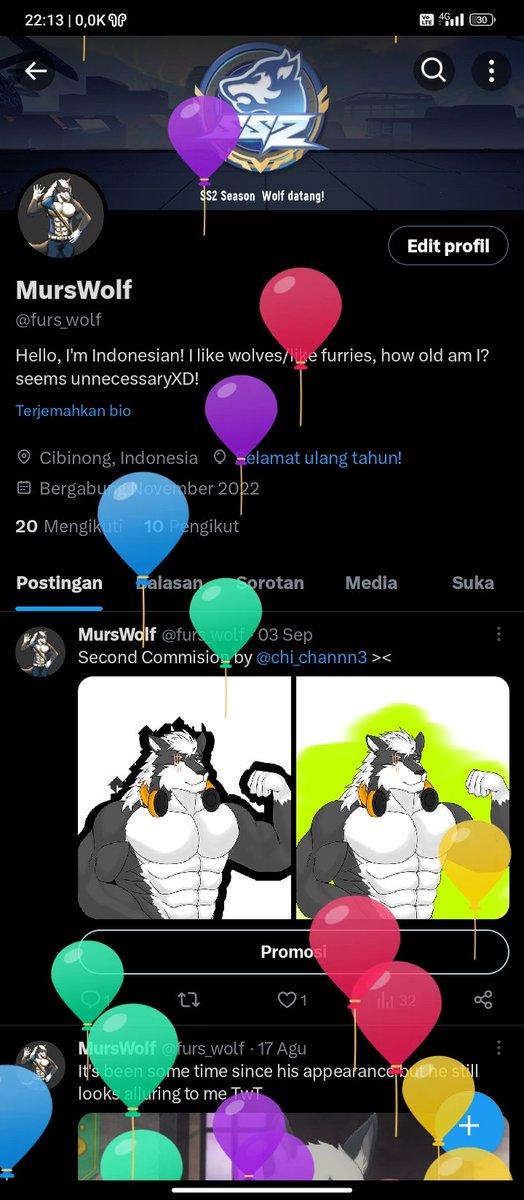murs_wolf's tweet photo. HBD for me..:] https://t.co/txKwqpCipS