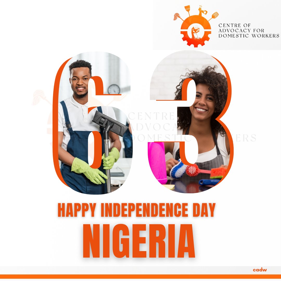 CADW_C's tweet photo. 63 hearty cheers!!!

Happy Independence Day Nigeria

#happyIndependenceDayNigeria #EndDomesticSlaveryinNigeria https://t.co/rbK5Zcp5Wp