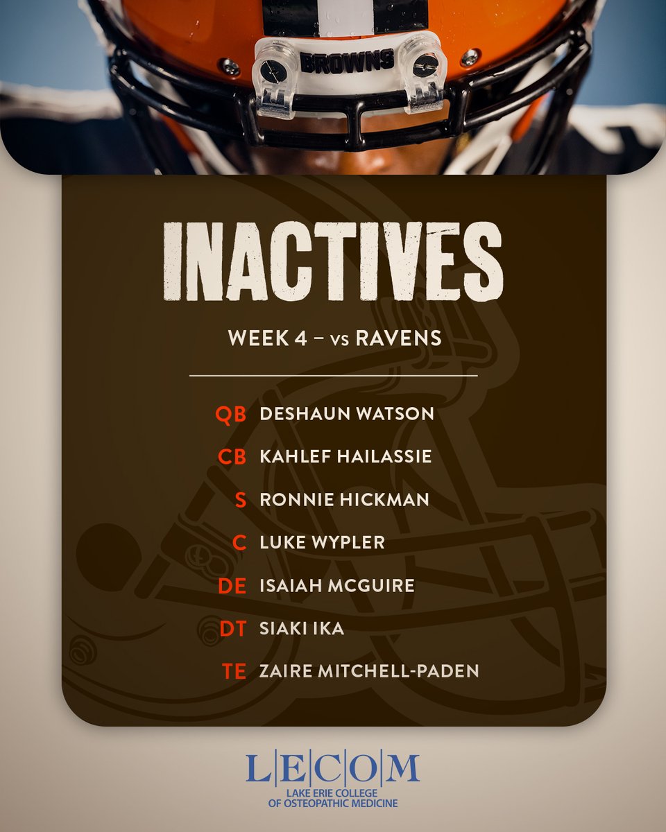 Cleveland Browns tweet media